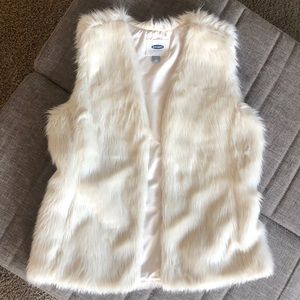 New Cream Vest w/ Pockets